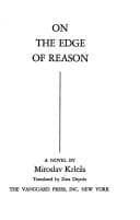 Cover image for On the edge of reason