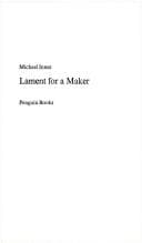 Cover image for Lament for a maker