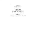 Cover image for Obras completas