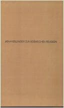 Cover image for Abhandlungen zur römischen Religion