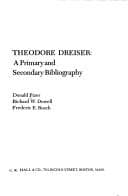Cover image for Theodore Dreiser