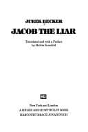 Cover image for Jacob the liar