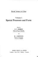 Cover image for Social areas in cities