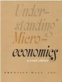 Cover image for Understanding microeconomics