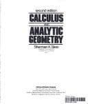 Cover image for Calculus and analytic geometry