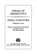 Cover image for Poems of Akhmatova.