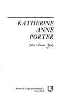 Cover image for Katherine Anne Porter.