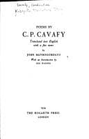 Cover image for Poems