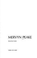 Cover image for Selected poems [of] Mervyn Peake.