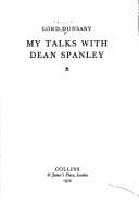 Cover image for My talks with Dean Spanley
