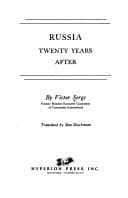 Cover image for Russia twenty years after.