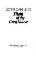 Cover image for Flight of the grey goose.