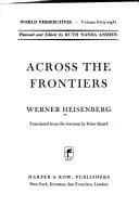 Cover image for Across the frontiers.