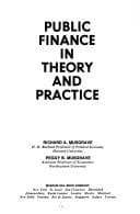 Cover image for Public finance in theory and practice