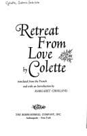 Cover image for Retreat from love