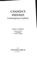 Cover image for Canada's Indians
