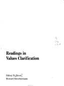 Cover image for Readings in values clarification
