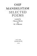 Cover image for Selected poems