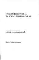 Cover image for Human behavior in the social environment
