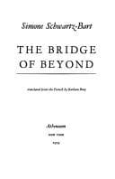 Cover image for The bridge of beyond.