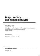 Cover image for Drugs, society, and human behavior