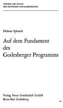Cover image for Auf dem Fundament des Godesberger Programms.