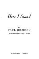 Cover image for Here I stand.