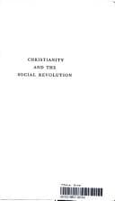 Cover image for Christianity and the social revolution