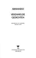Cover image for Verzamelde gedichten