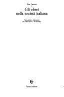 Gli ebrei nella società italiana