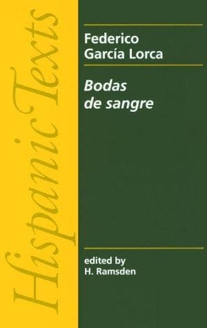 Cover image for Bodas De Sangre (Hispanic Texts)