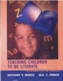Cover image for Teaching Children to Be Literate