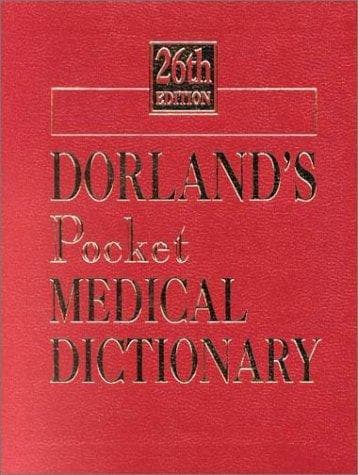 Cover image for Dorland's Pocket Medical Dictionary