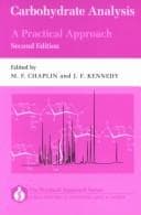 Cover image for Carbohydrate Analysis