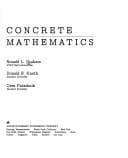 Cover image for Concrete mathematics