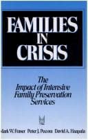 Cover image for Families in Crisis