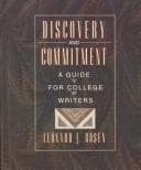 Cover image for Discovery and Commitment
