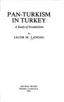 Cover image for Pan Turkism