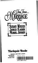 Cover image for This Time ... Marriage