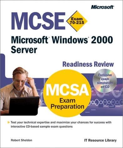 Cover image for MCSE Microsoft Windows 2000 Server Readiness Review (Exam 70-215)