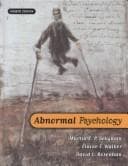Cover image for Abnormal Psychology (Study Guide)