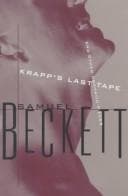 Cover image for Krapp's last tape