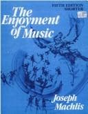 Cover image for The enjoyment of music