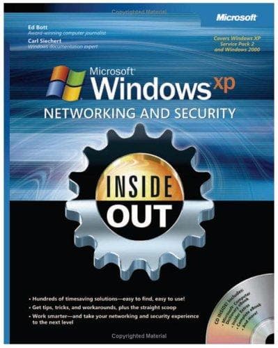 Cover image for Microsoft  Windows  XP Networking and Security Inside Out