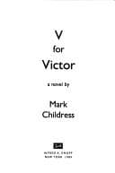 Cover image for V For Victor