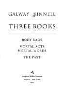 Cover image for Three books