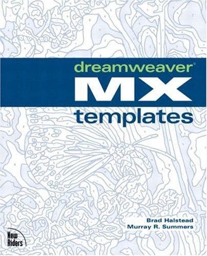 Cover image for Dreamweaver MX Templates