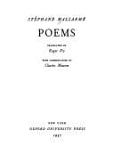 Cover image for Poems