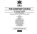 Cover image for Constant Couple (Swan Theatre Plays)