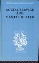Social Service and Mental Health